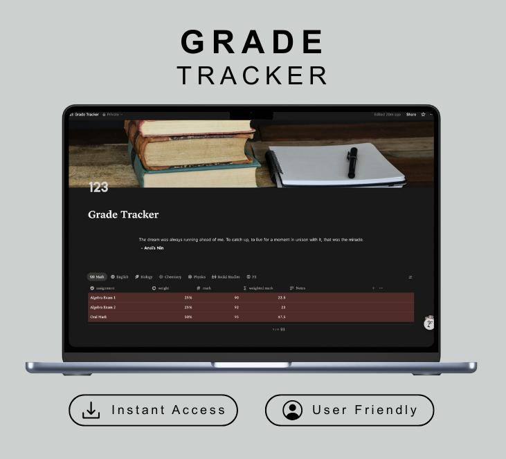 Grade Tracker